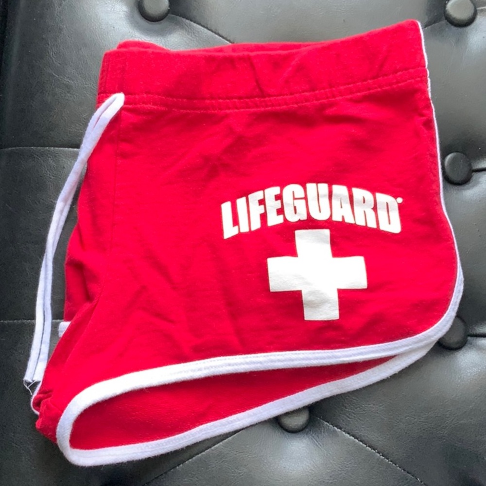 Official Licensed LIFEGUARD Products Red Shorts Size XL